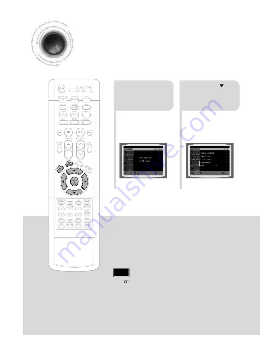 Samsung HT-DS490 Instruction Manual Download Page 58