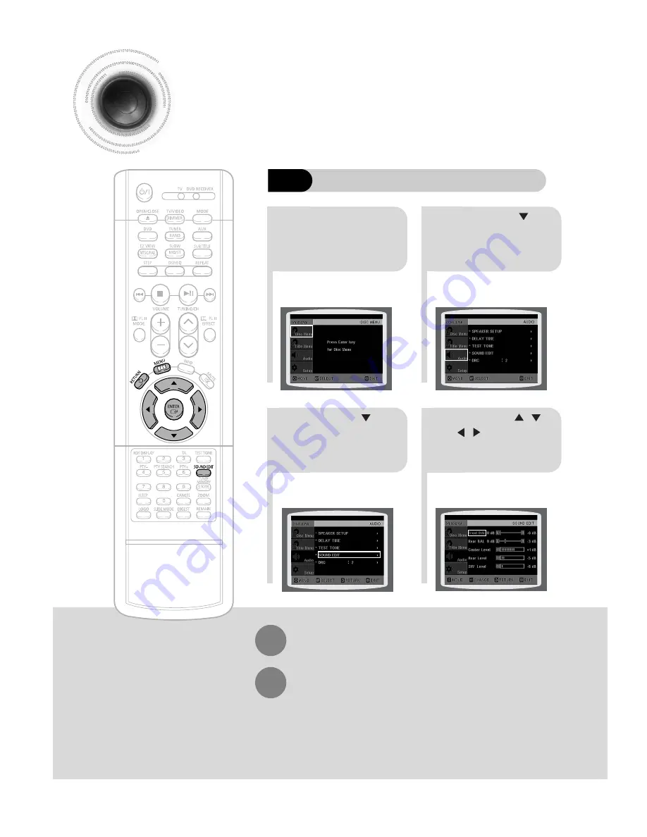 Samsung HT-DS490 Скачать руководство пользователя страница 60