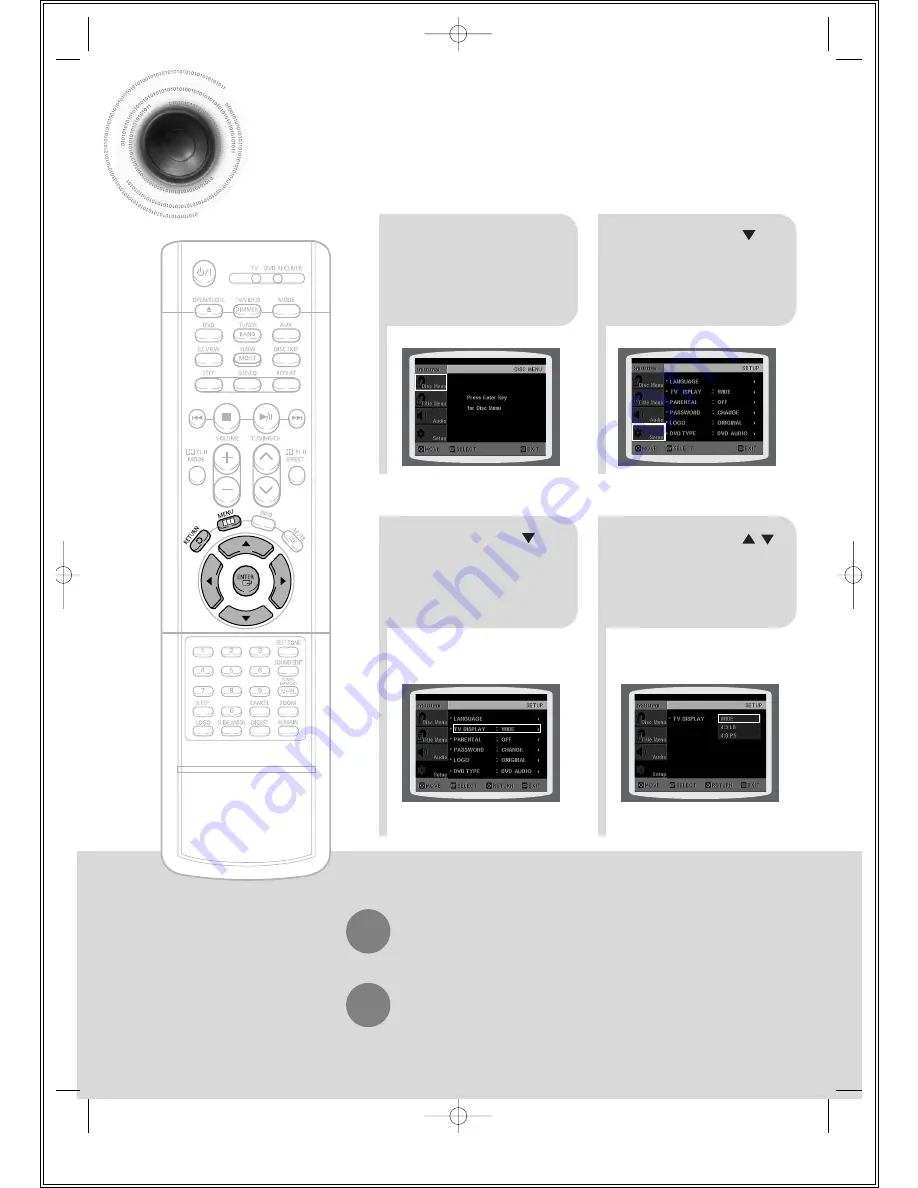 Samsung HT-DS630 Instruction Manual Download Page 46