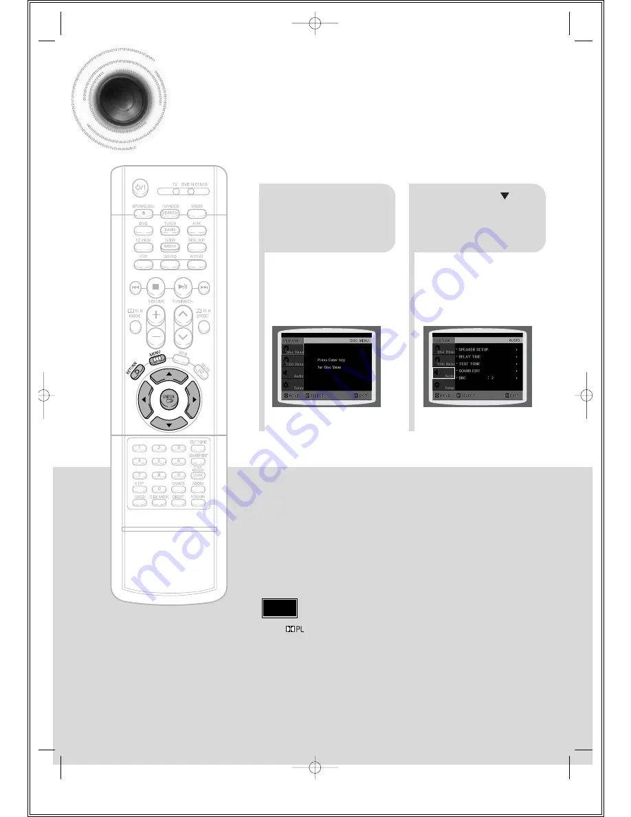 Samsung HT-DS630 Instruction Manual Download Page 58