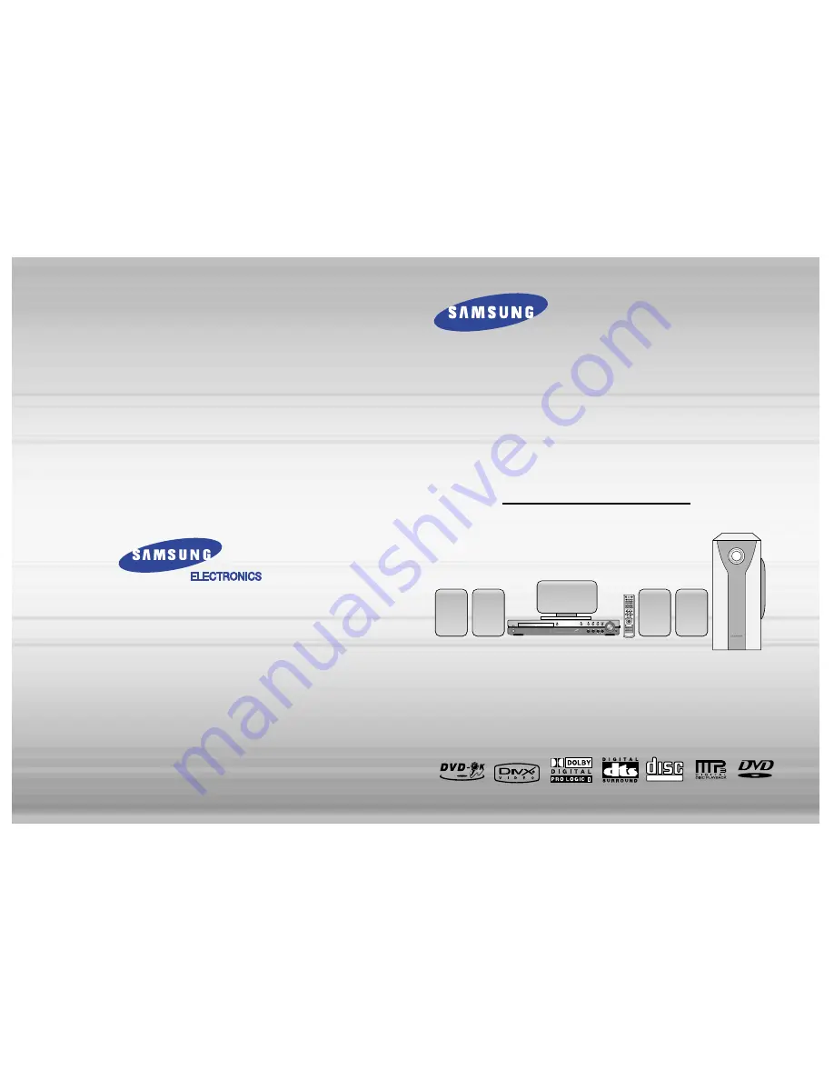 Samsung HT-KD800 Instruction Manual Download Page 1