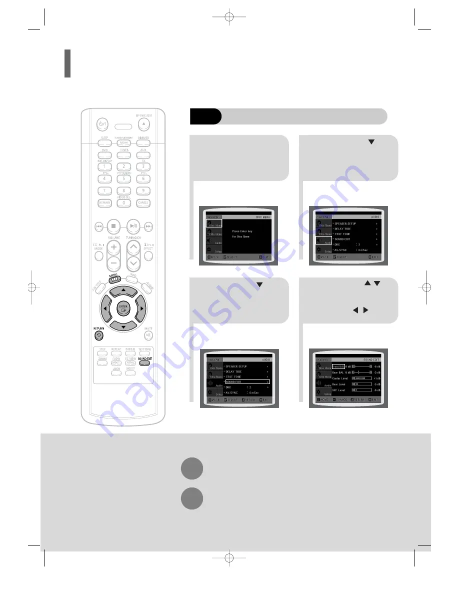 Samsung HT-P10 Instruction Manual Download Page 44