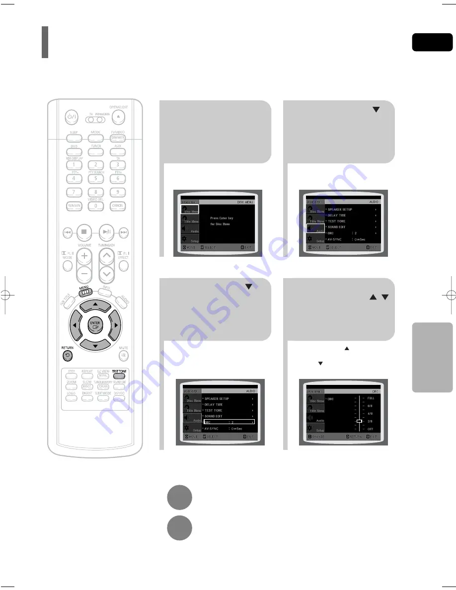 Samsung HT-P10K Instruction Manual Download Page 49