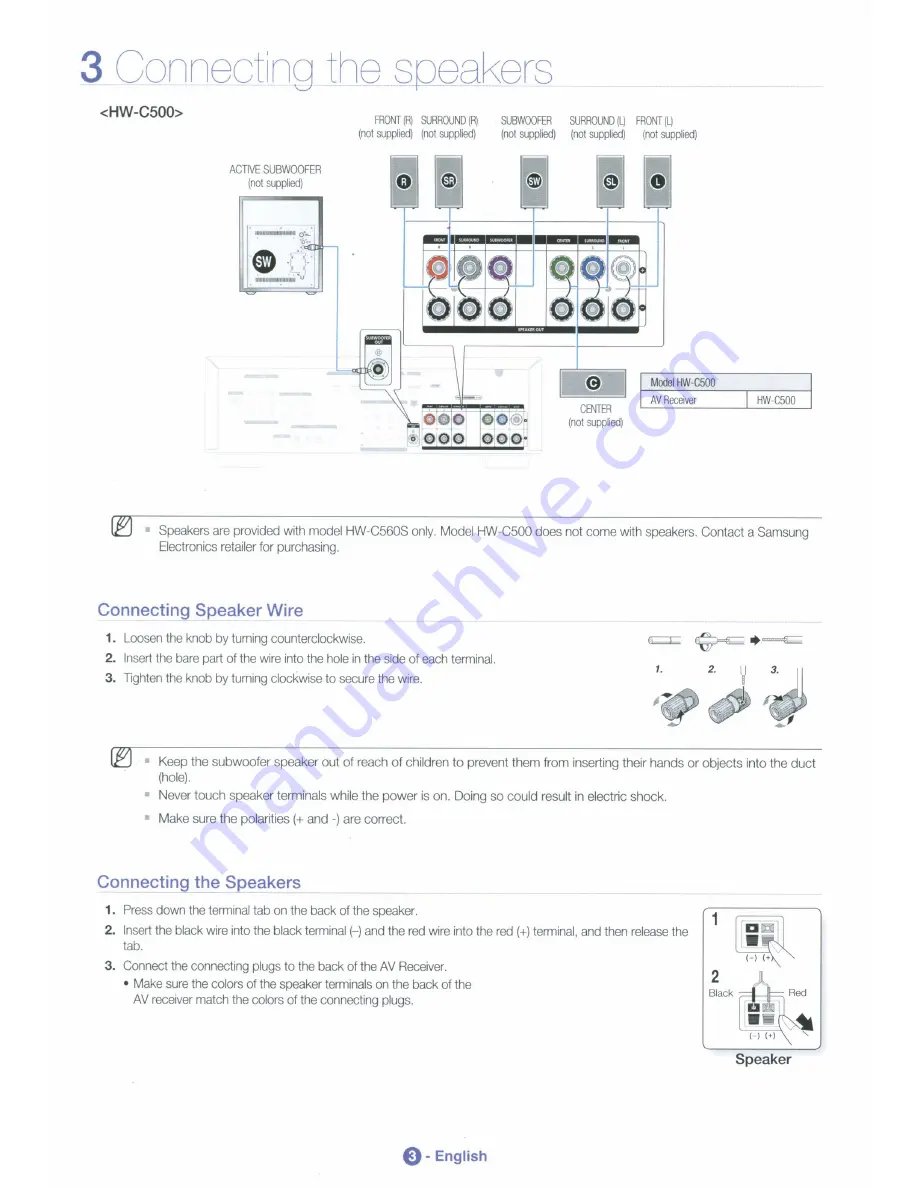 Samsung HW-C500 User Manual Download Page 62