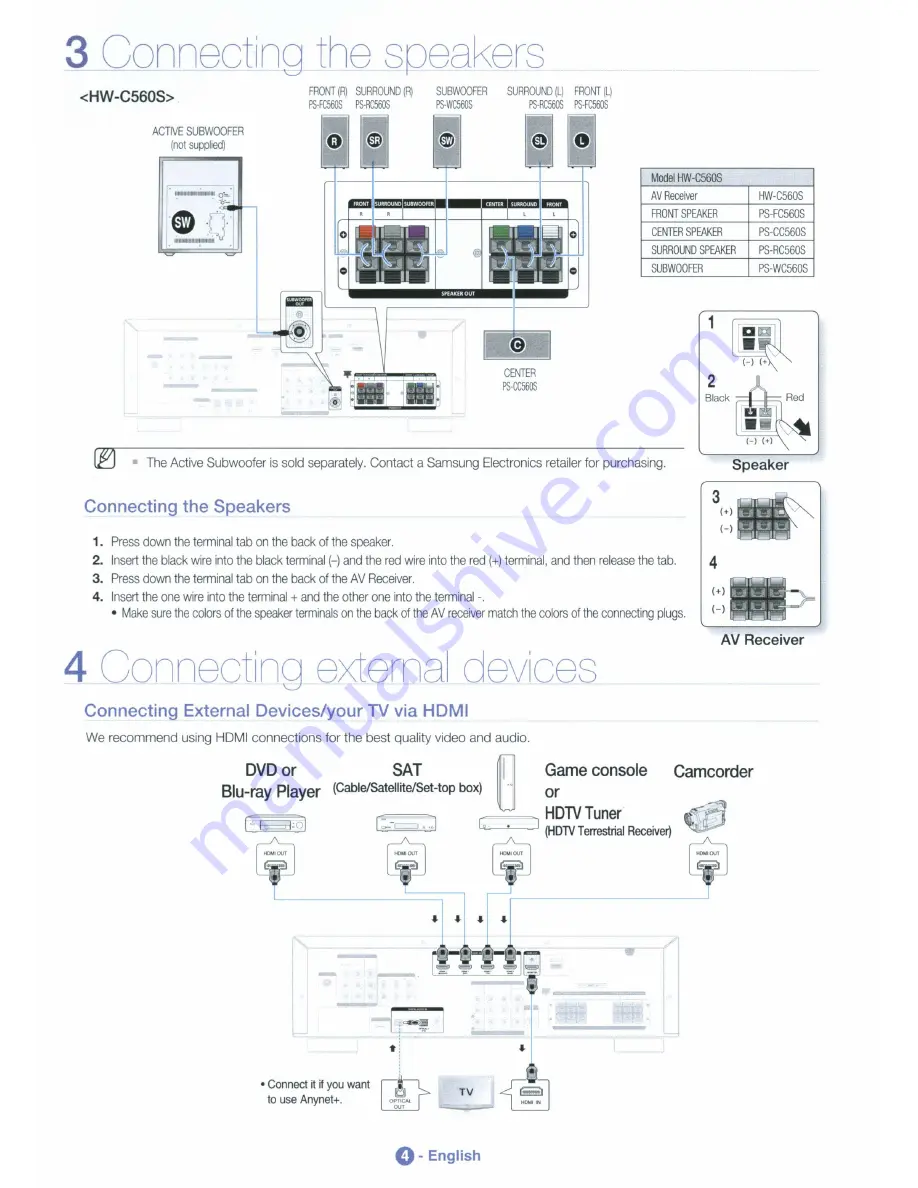 Samsung HW-C500 Скачать руководство пользователя страница 63