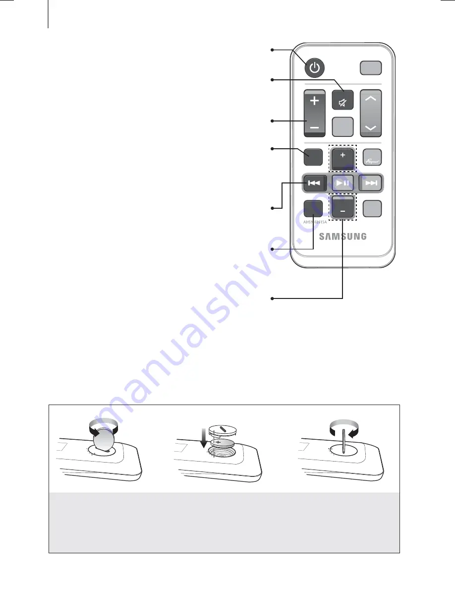 Samsung HW-H610 Скачать руководство пользователя страница 10