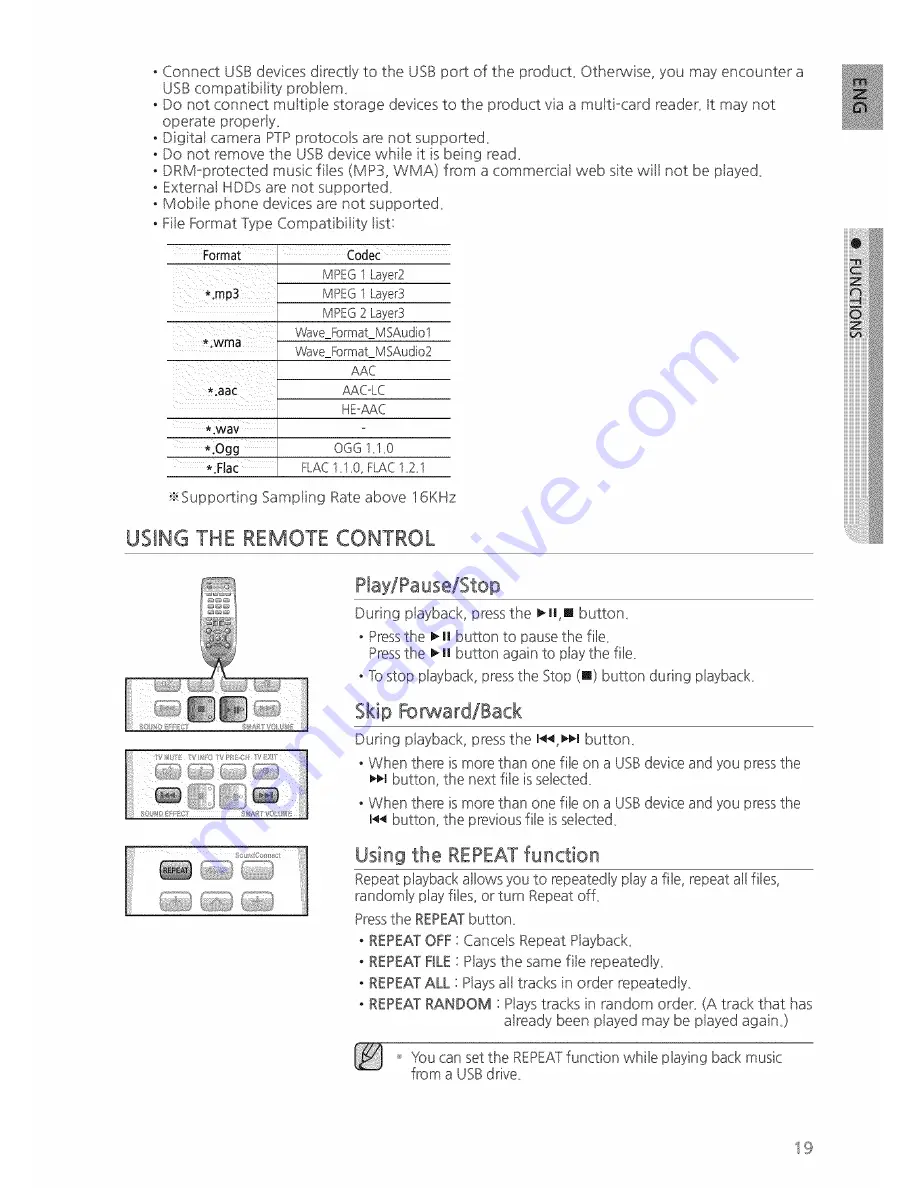 Samsung HW-HM55C User Manual Download Page 19