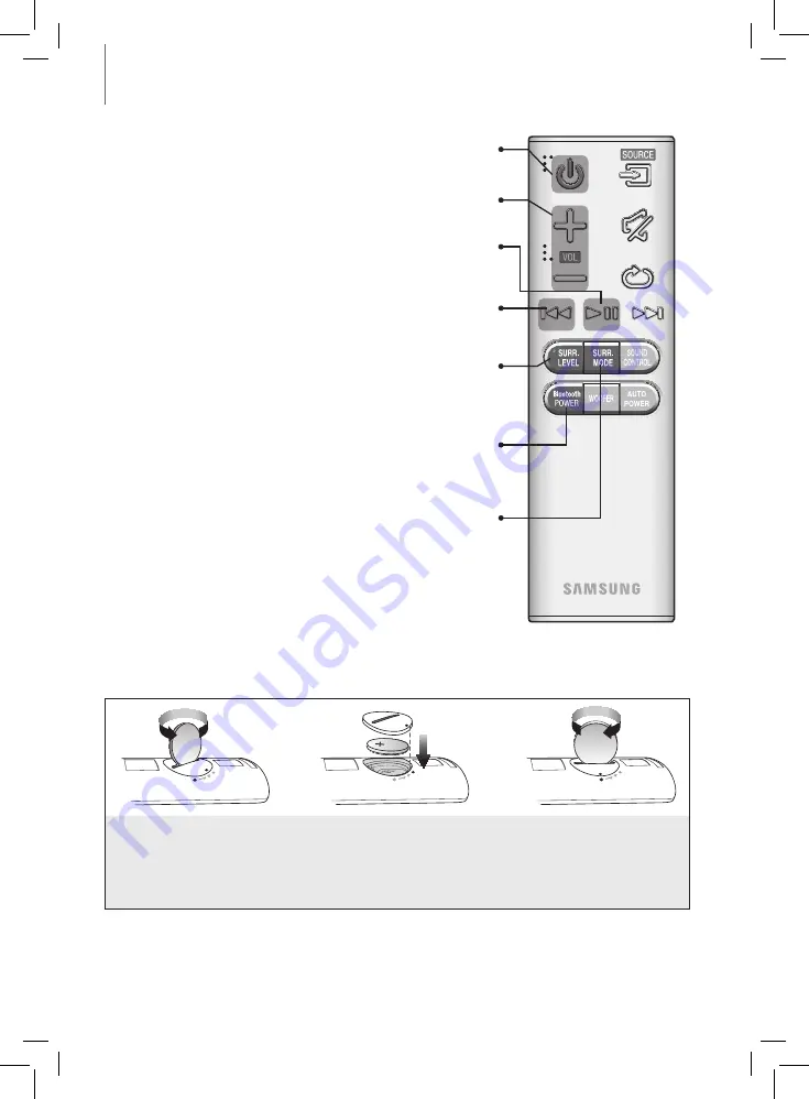 Samsung HW-J470 Скачать руководство пользователя страница 118