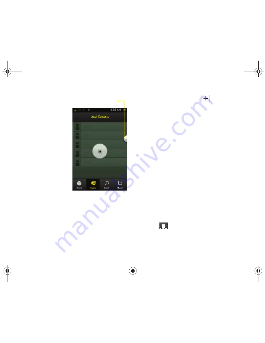 Samsung Instinct HD User Manual Download Page 168