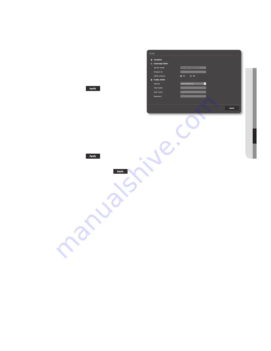 Samsung iPolis SNB-5000 User Manual Download Page 87