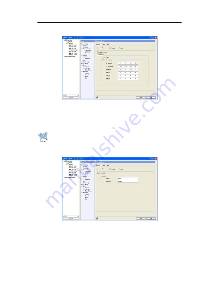 Samsung iPolis SNM-128S User Manual Download Page 59