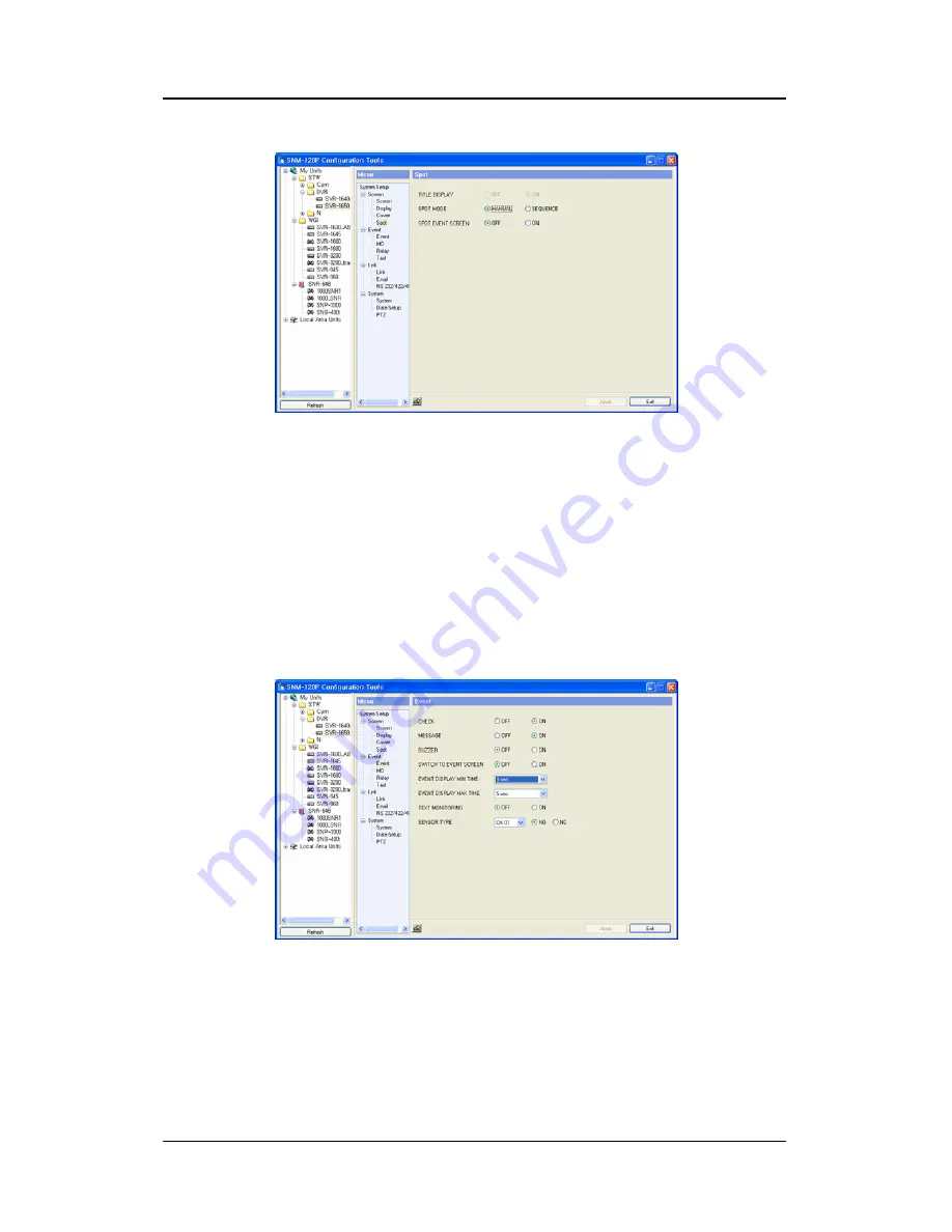 Samsung iPolis SNM-128S User Manual Download Page 78