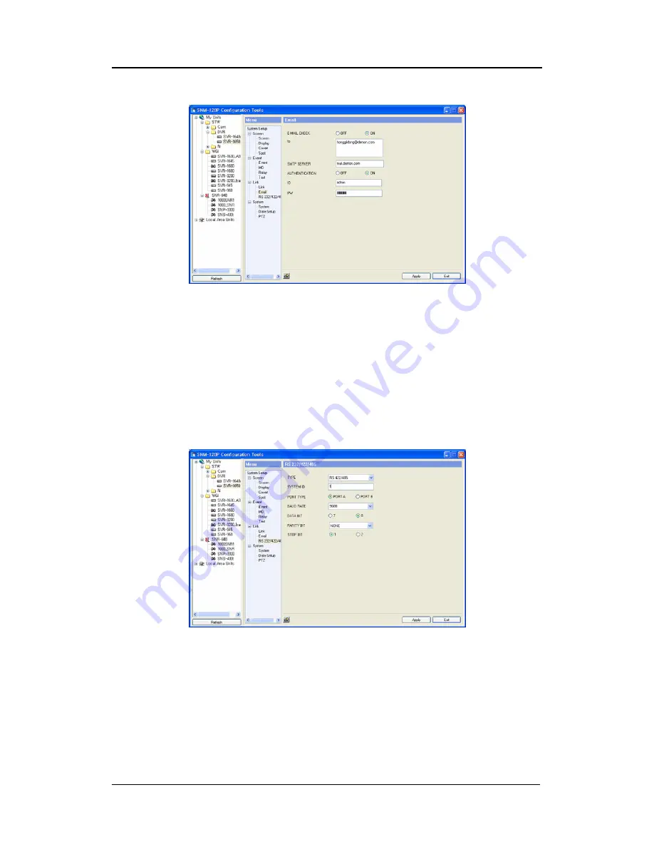 Samsung iPolis SNM-128S Скачать руководство пользователя страница 81