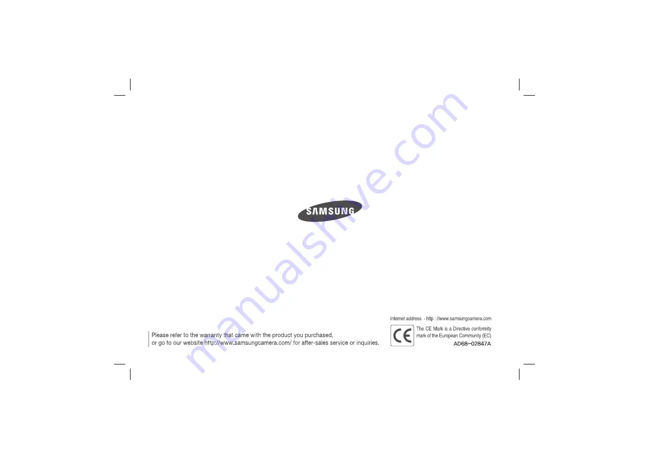 Samsung L210 - Digital Camera - Compact Quick Start Manual Download Page 162