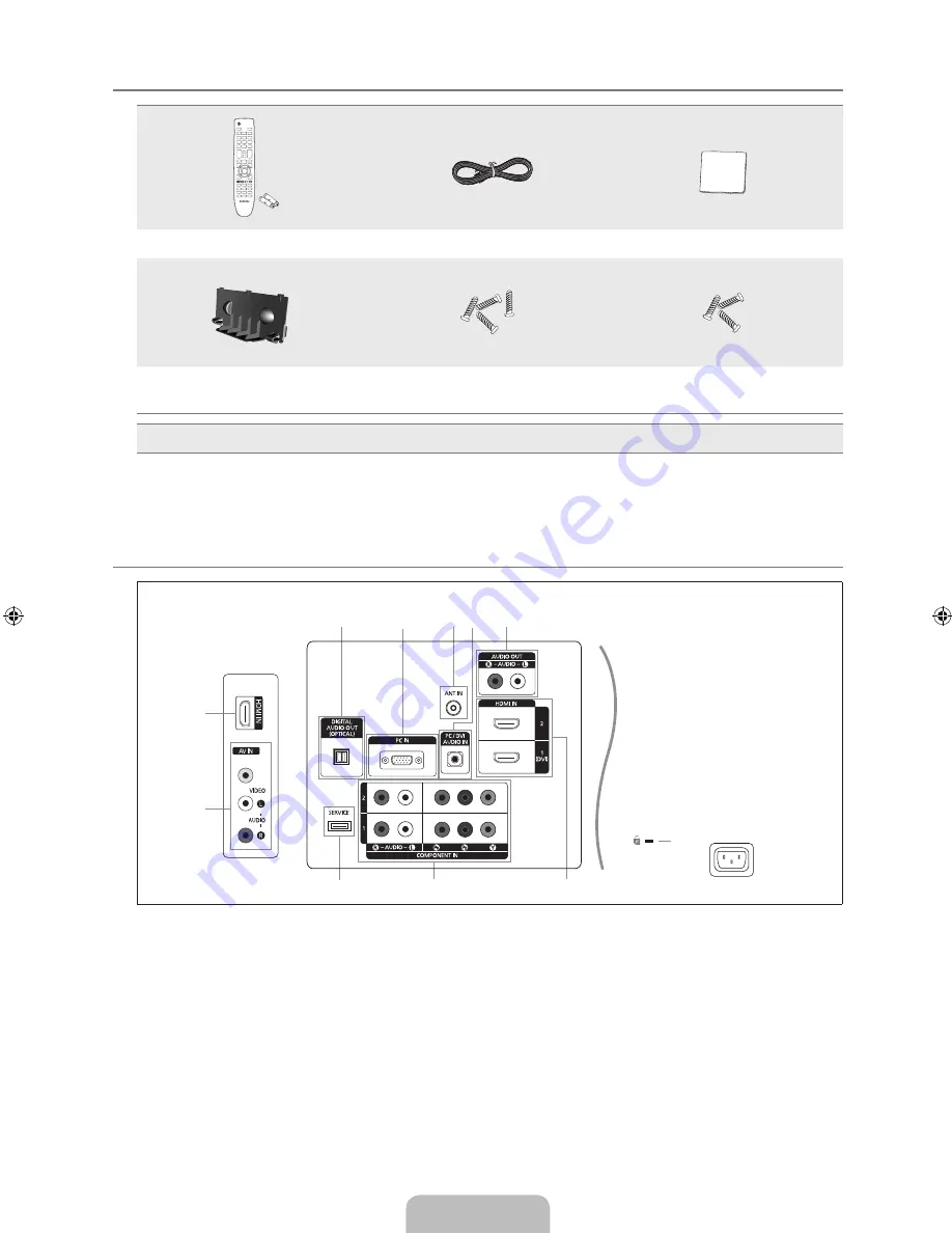 Samsung LA32B530 User Manual Download Page 5