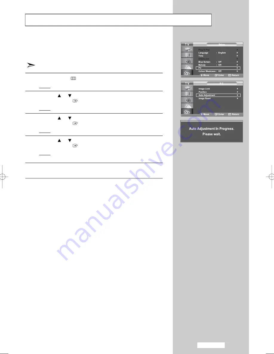 Samsung LE26R53BD Owner'S Instructions Manual Download Page 55