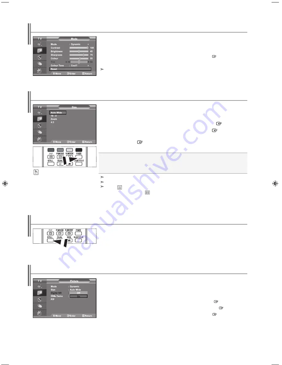 Samsung LE26R73BD Owner'S Instructions Manual Download Page 14