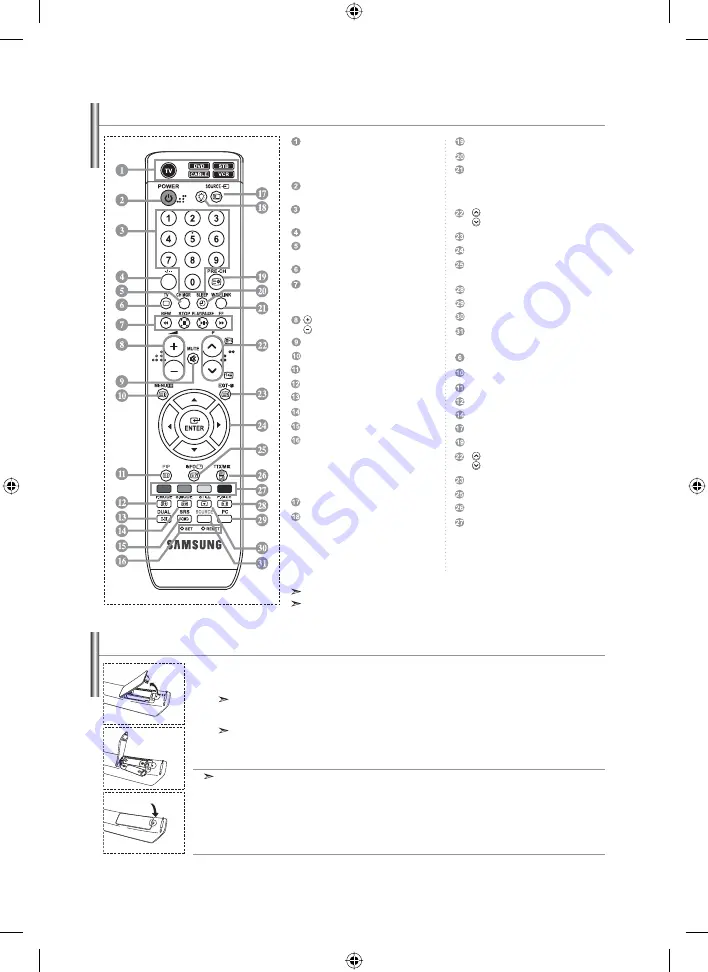 Samsung LE32M7 Скачать руководство пользователя страница 278