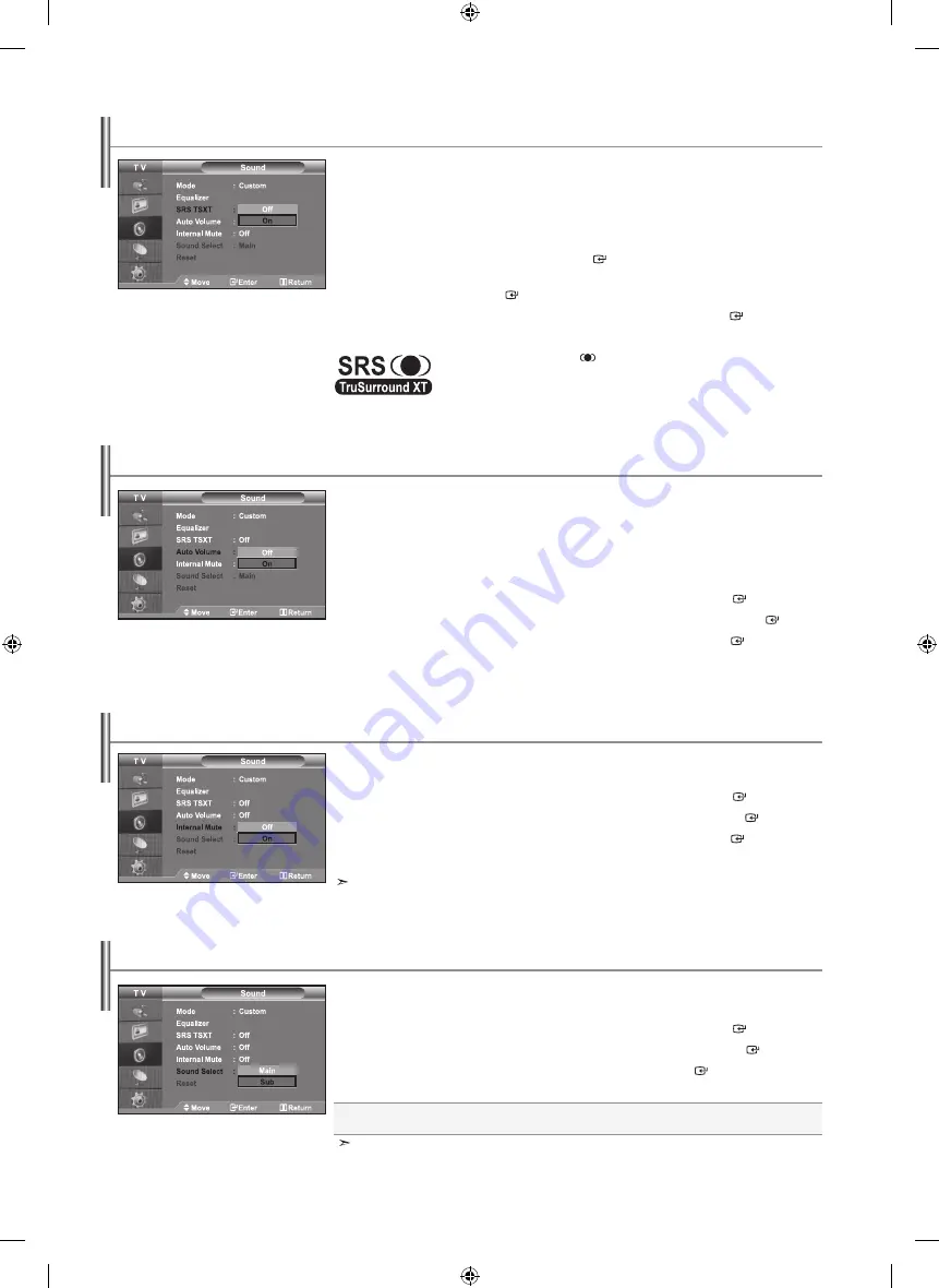 Samsung LE32R7 Owners Instrucitons Download Page 17