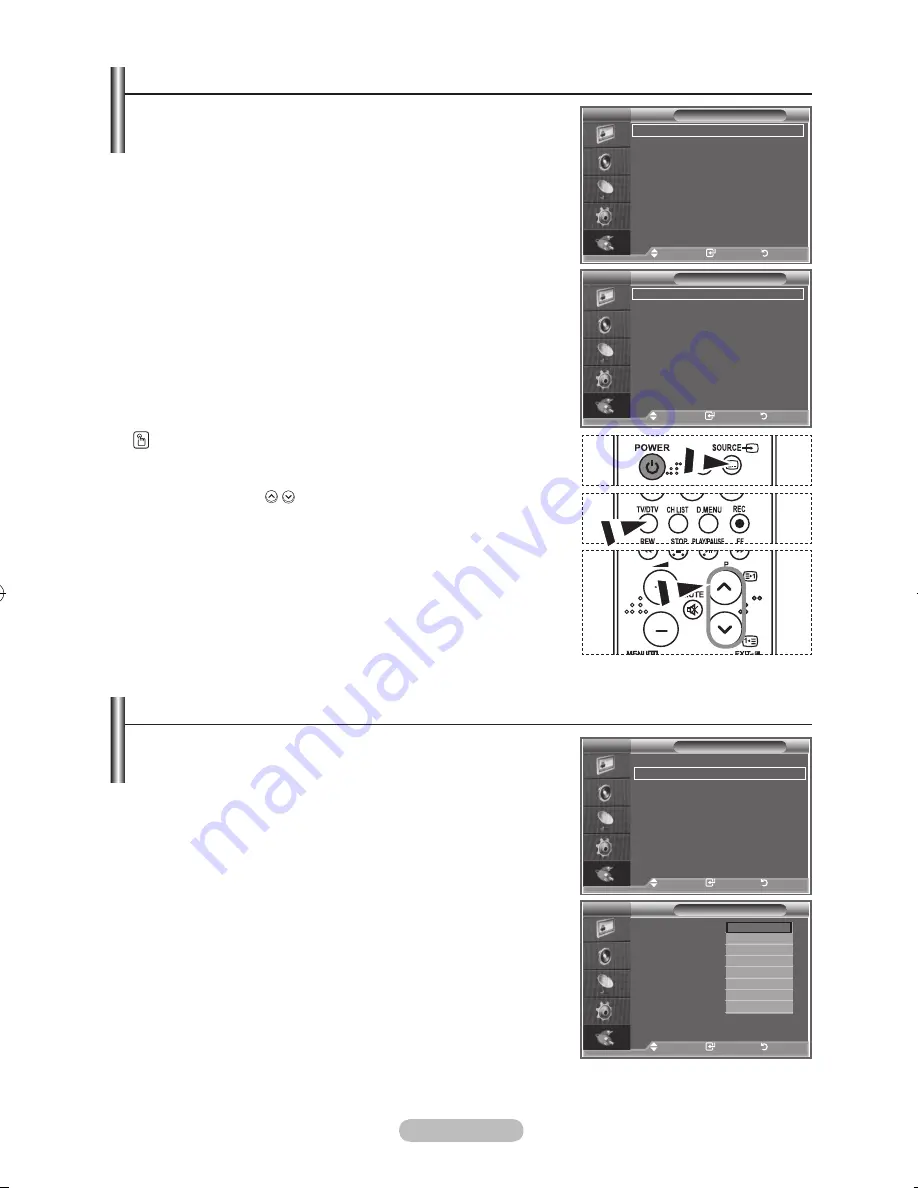 Samsung LE32R8 Owner'S Instructions Manual Download Page 281