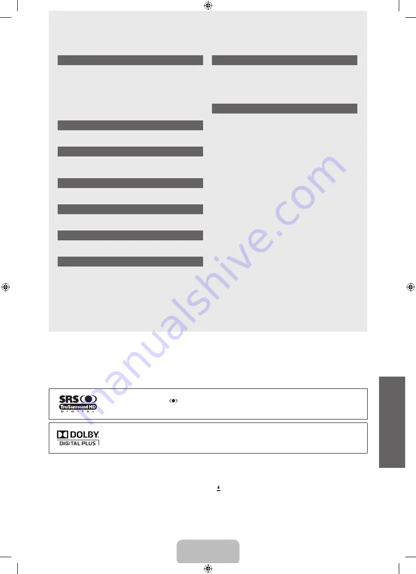 Samsung LE40B625 User Manual Download Page 209