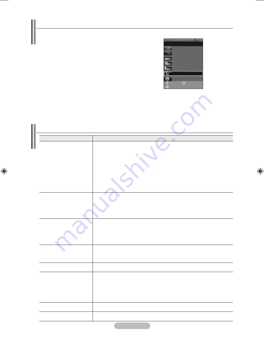 Samsung LE40F8 Owner'S Instructions Manual Download Page 190