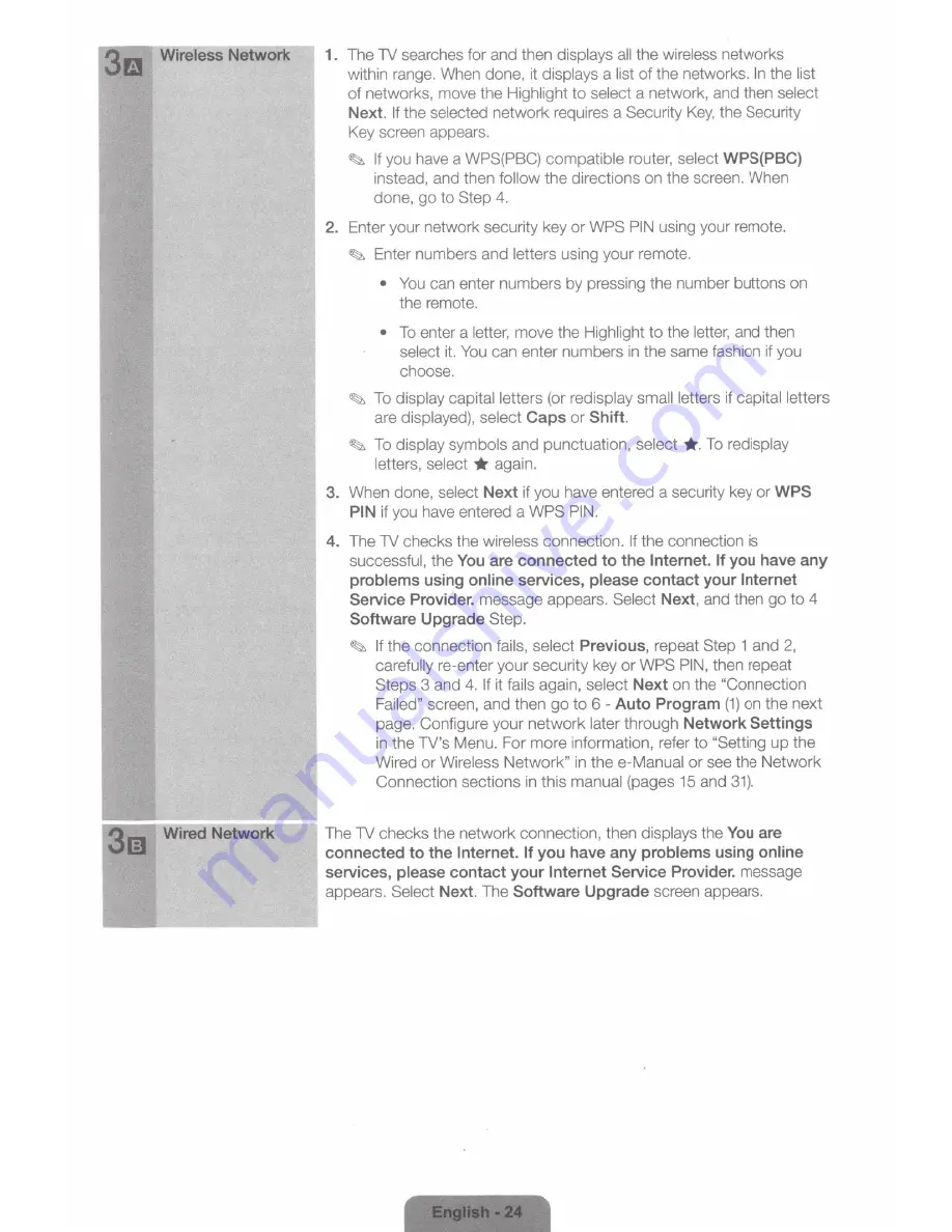 Samsung LED 6600 series User Manual Download Page 24