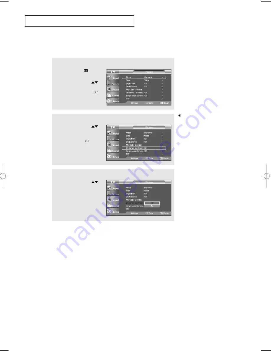 Samsung LN-R237W Owner'S Instructions Manual Download Page 43