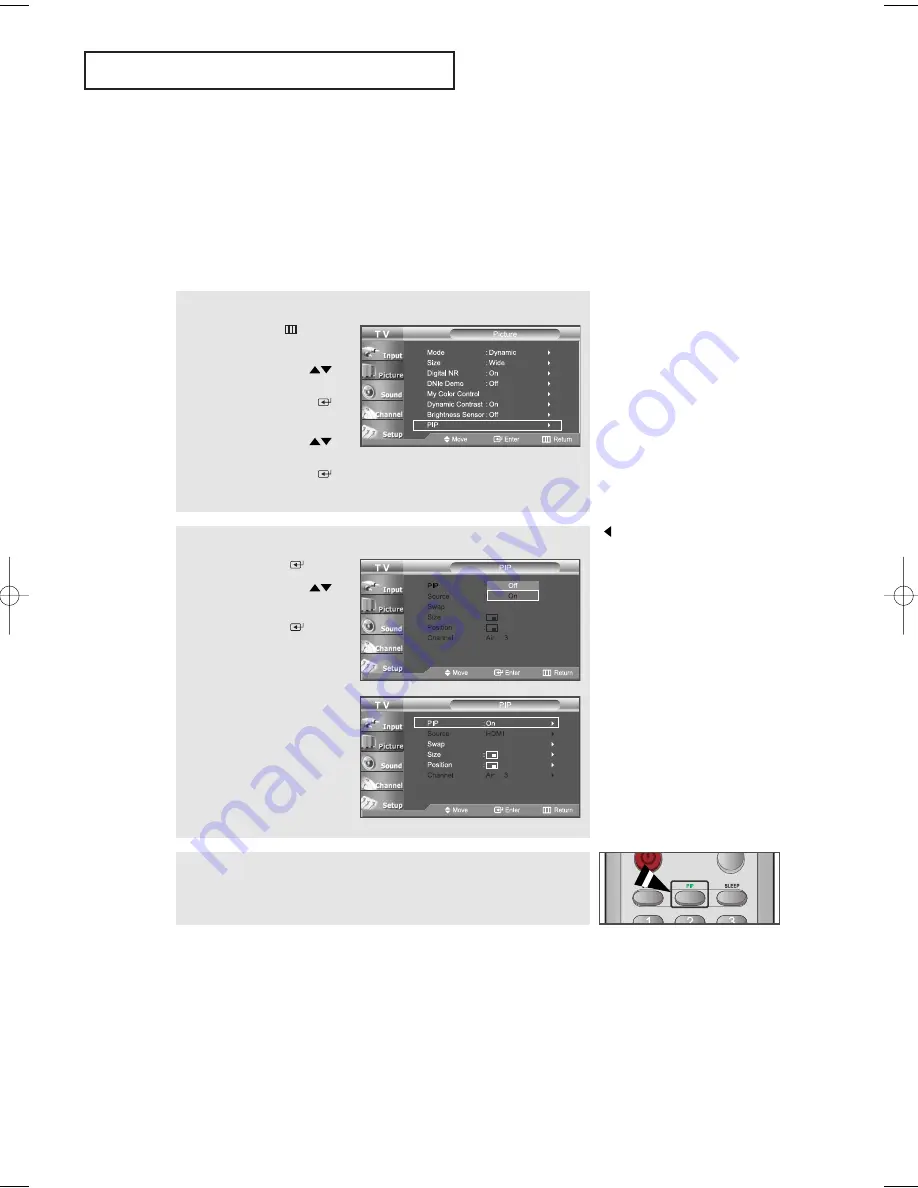 Samsung LN-R237W Owner'S Instructions Manual Download Page 45