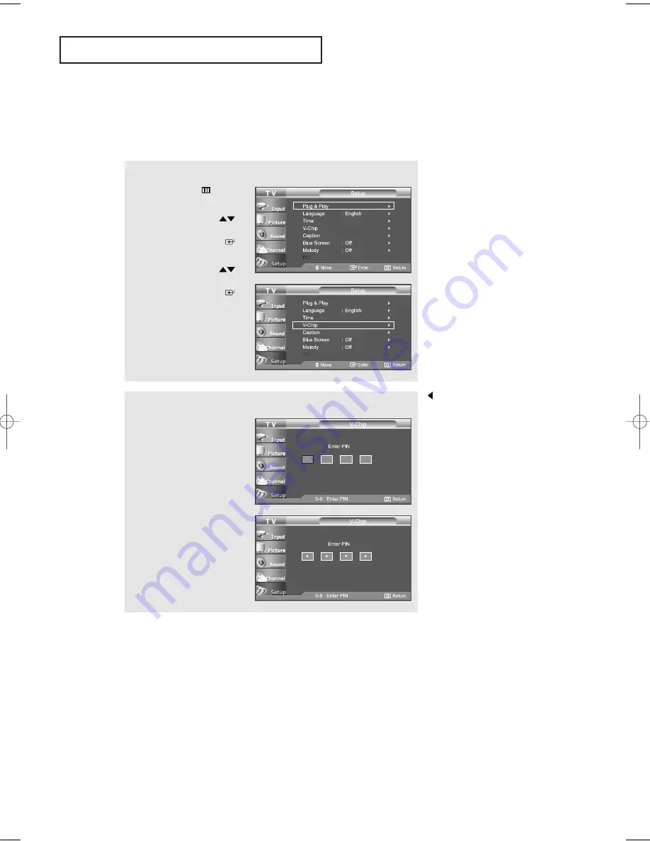 Samsung LN-R237W Owner'S Instructions Manual Download Page 69