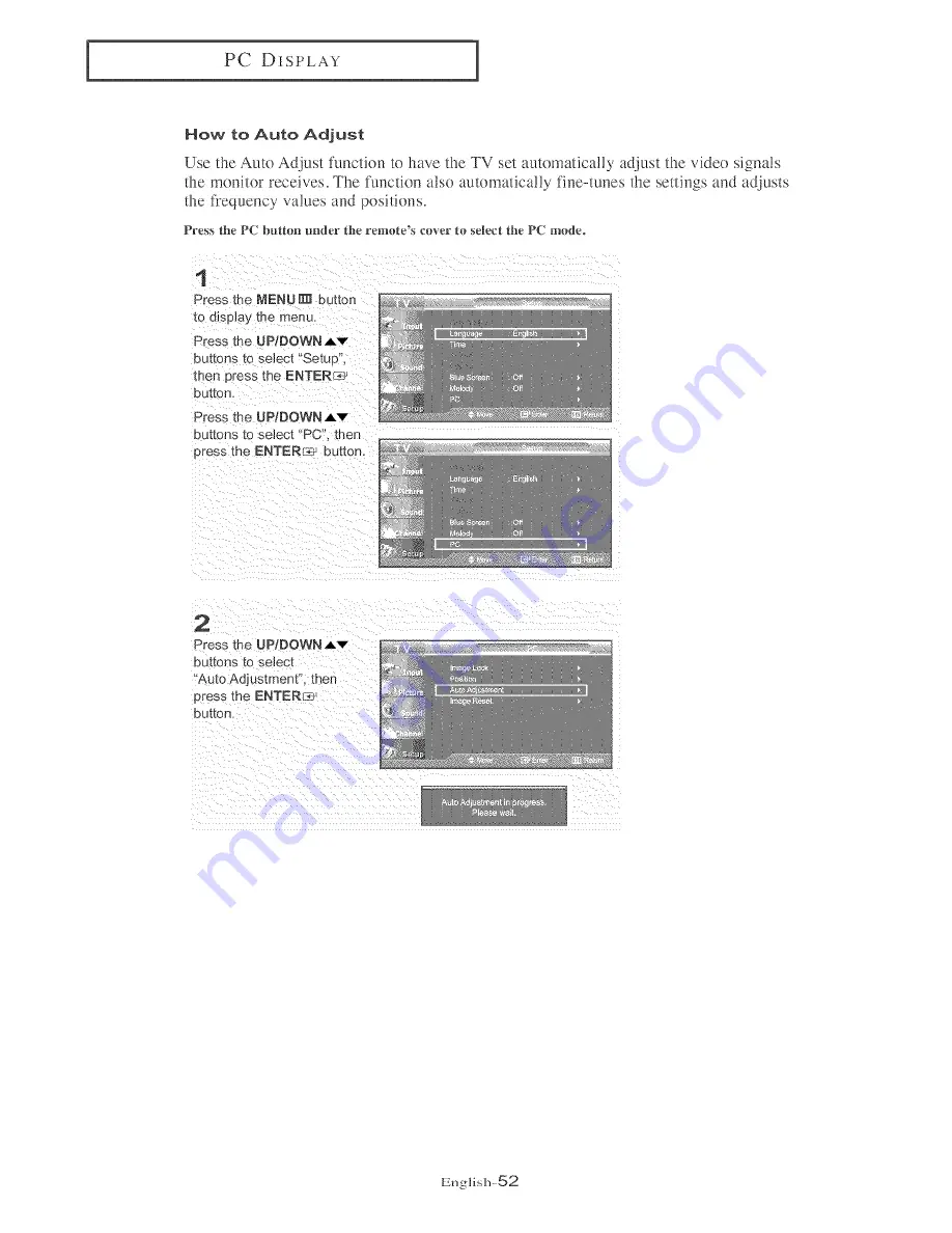 Samsung LN-R2668W Owner'S Instructions Manual Download Page 57