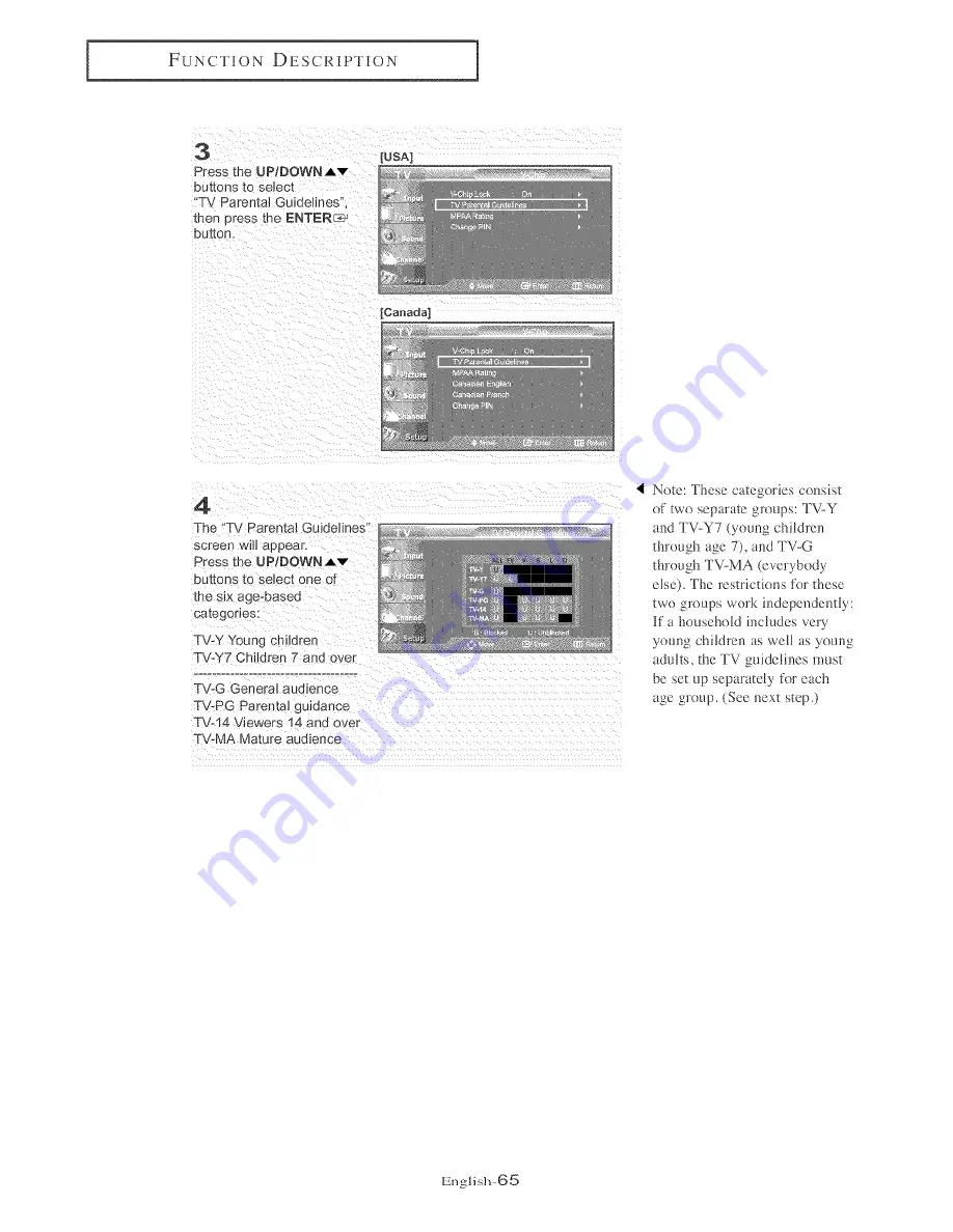 Samsung LN-R2668W Owner'S Instructions Manual Download Page 70