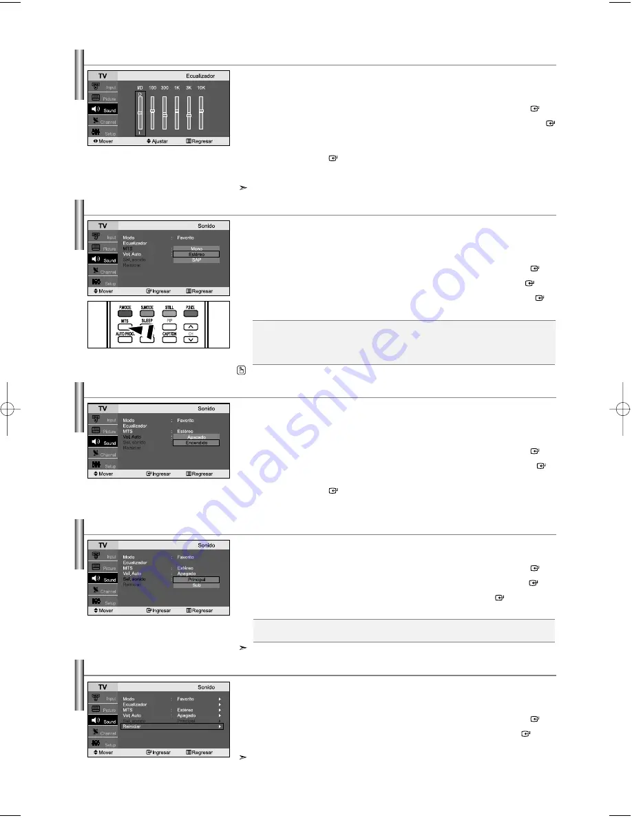 Samsung LN-S2341W Owner'S Instructions Manual Download Page 71