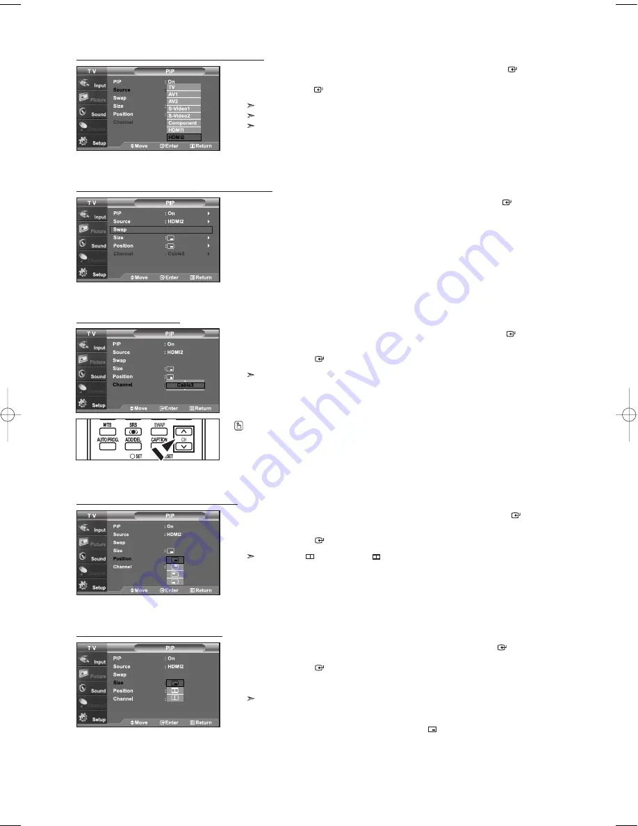 Samsung LN-S2651D Owner'S Instructions Manual Download Page 29