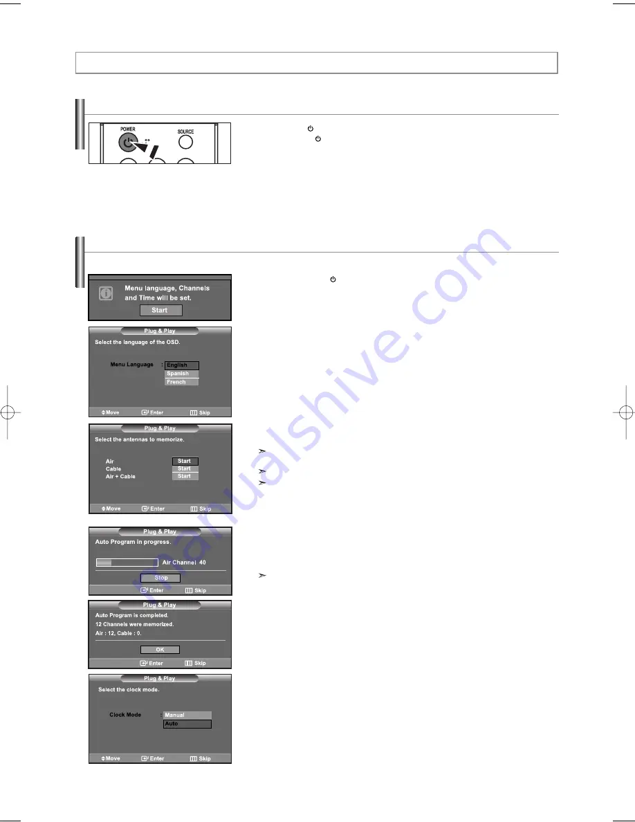 Samsung LN-S2738D Owner'S Instructions Manual Download Page 15