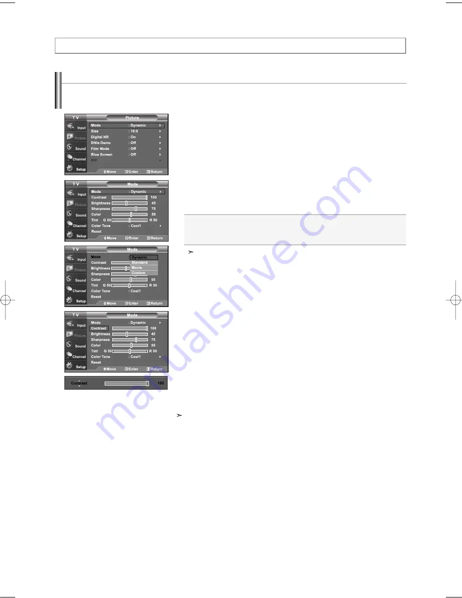 Samsung LN-S2738D Owner'S Instructions Manual Download Page 25