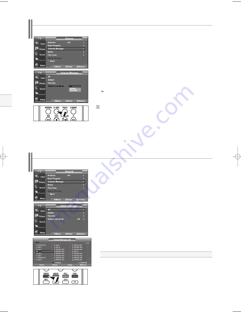 Samsung LN-S2738D Owner'S Instructions Manual Download Page 36