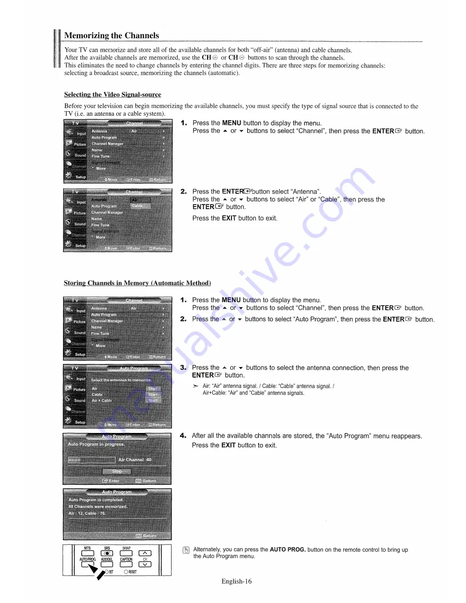 Samsung LN-S4 Скачать руководство пользователя страница 18