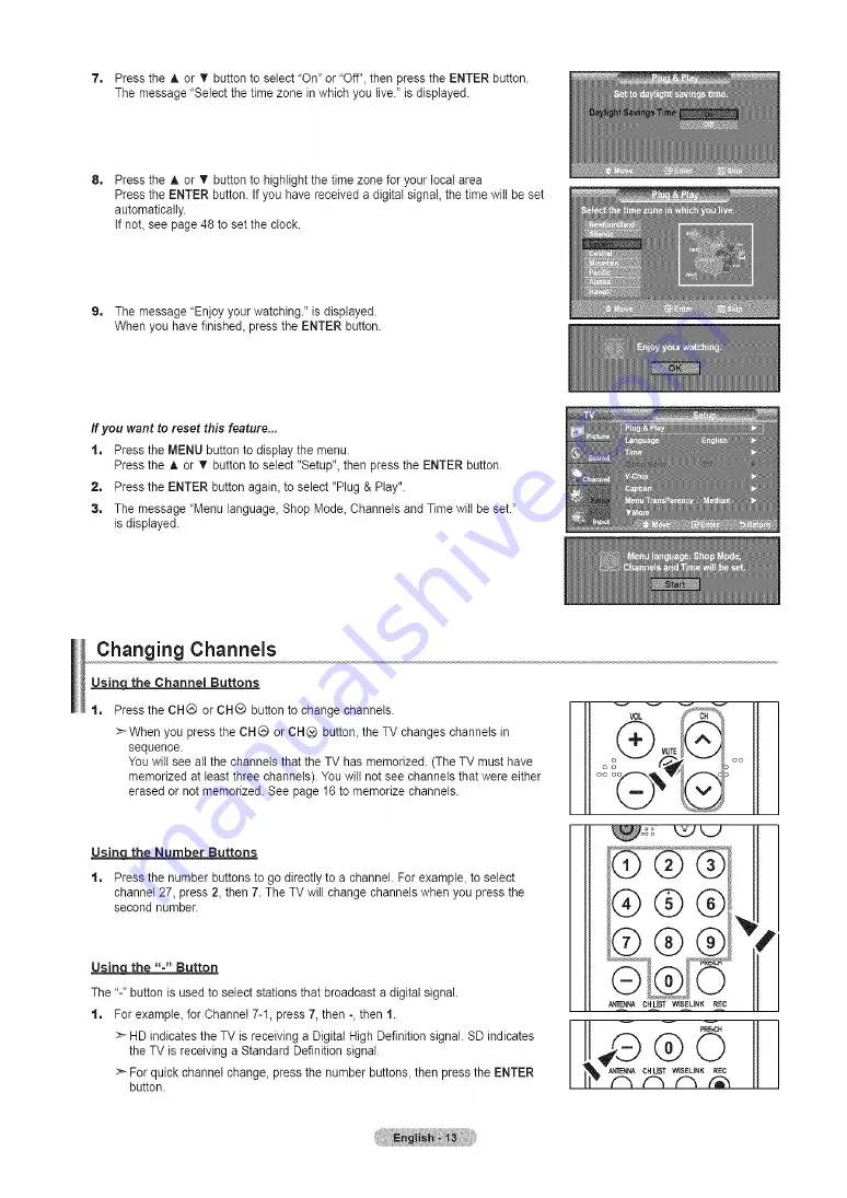 Samsung LN-T4069FX Owner'S Instructions Manual Download Page 15