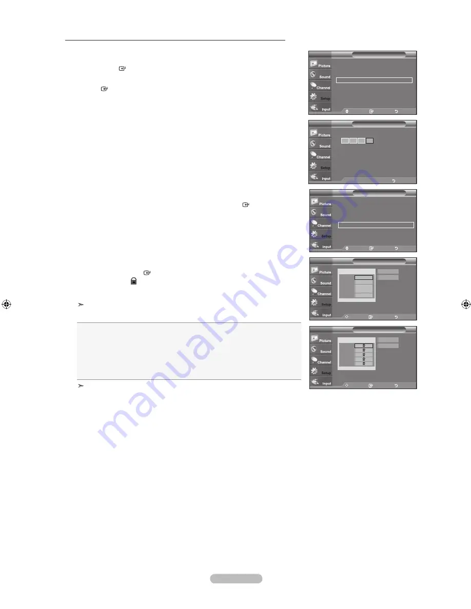 Samsung LN19A650 User Manual Download Page 108