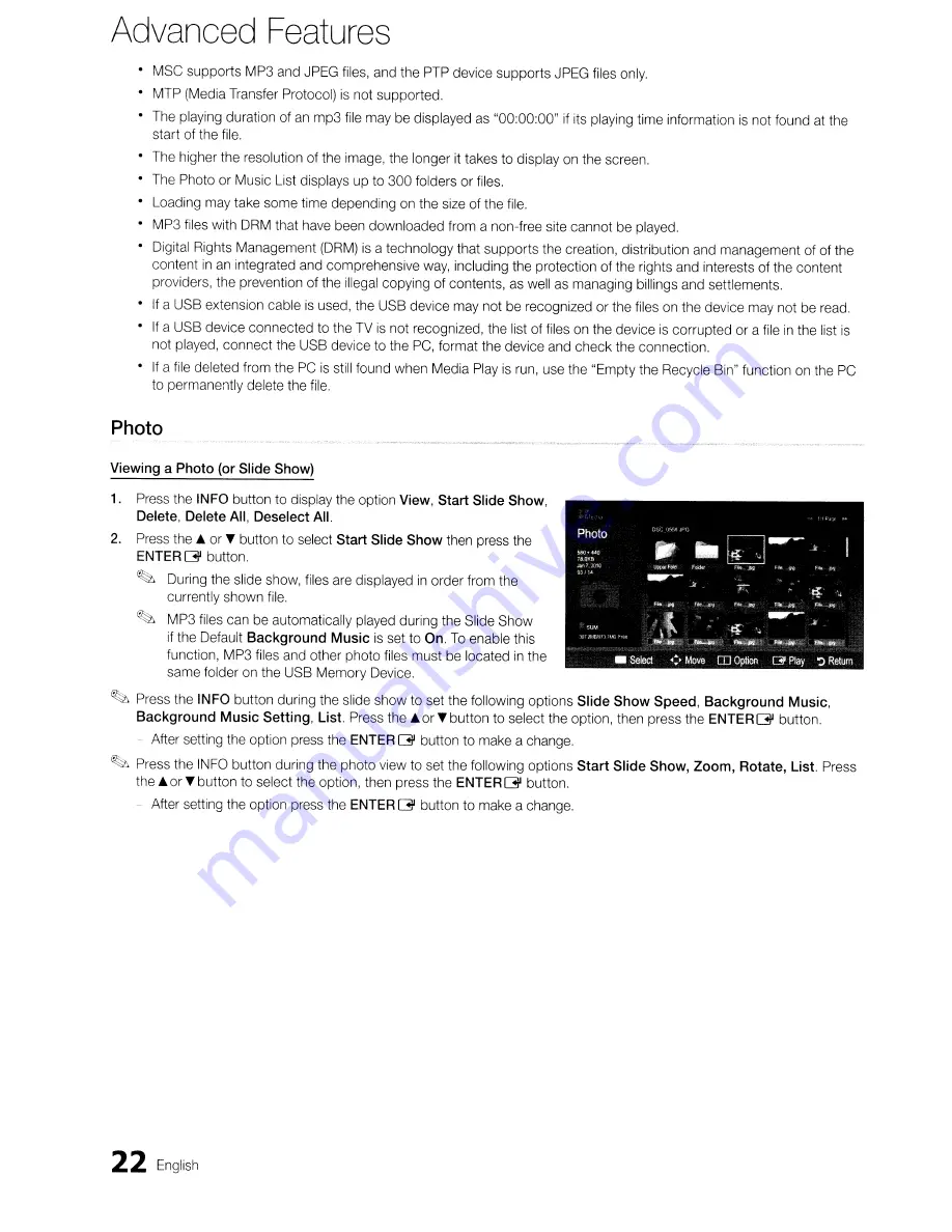 Samsung LN19C350 User Manual Download Page 22