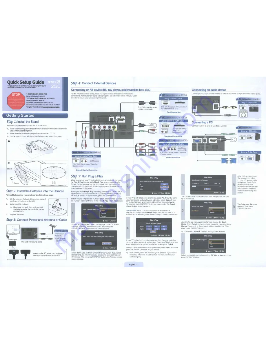 Samsung LN19C350 User Manual Download Page 36