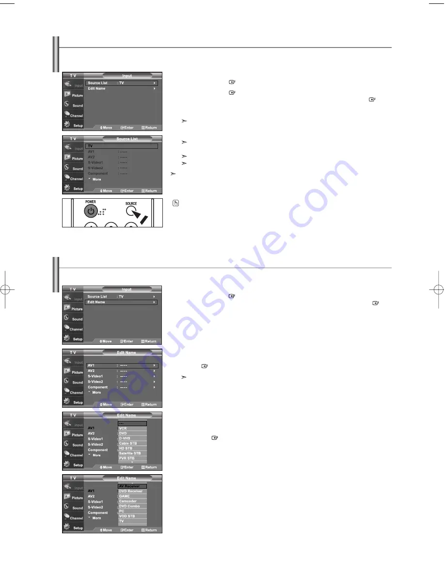 Samsung LN26T71BD Owner'S Instructions Manual Download Page 24