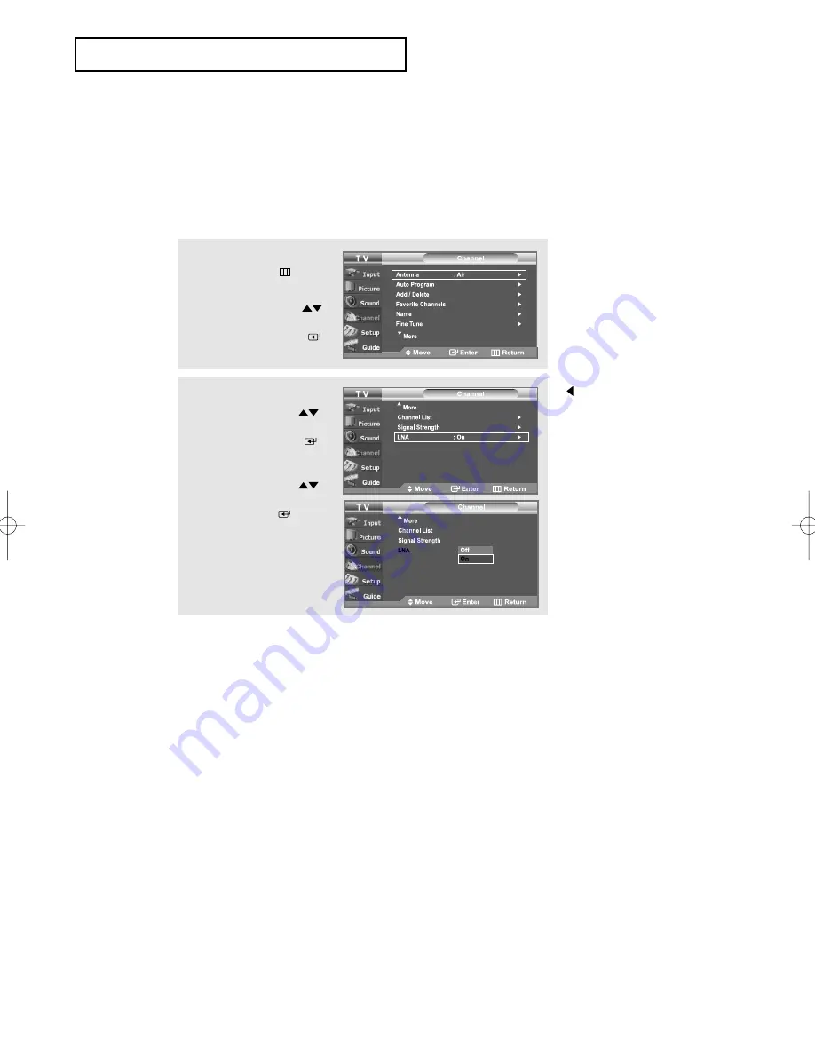 Samsung LN32M51BD User Manual Download Page 74