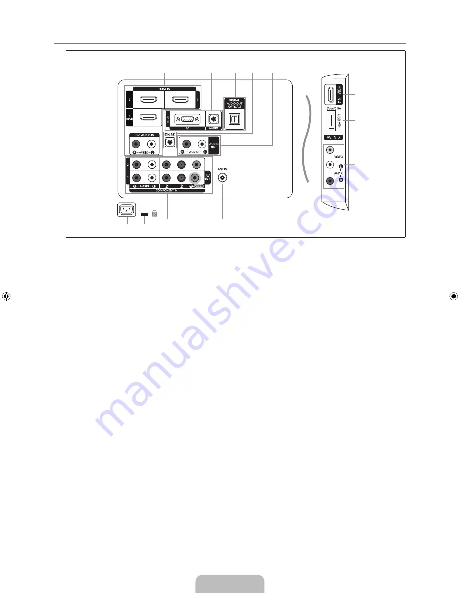 Samsung LN40B540P8F User Manual Download Page 6