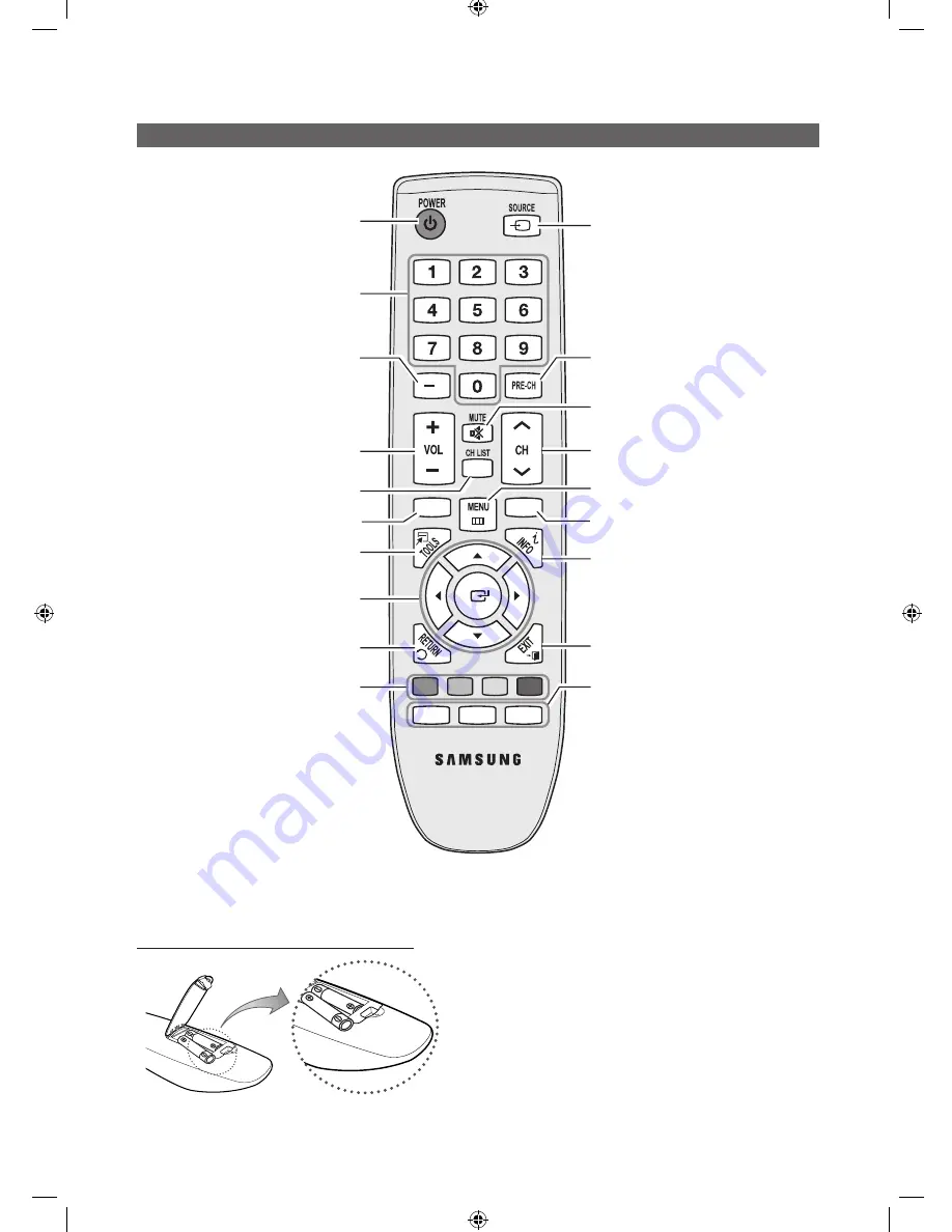 Samsung LN40E550 User Manual Download Page 36