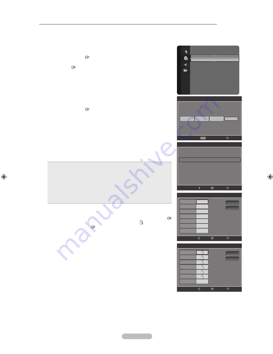 Samsung LN46A580P6F User Manual Download Page 155