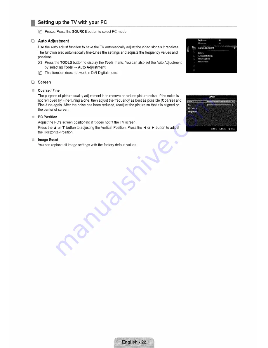 Samsung LN46B650 User Manual Download Page 24