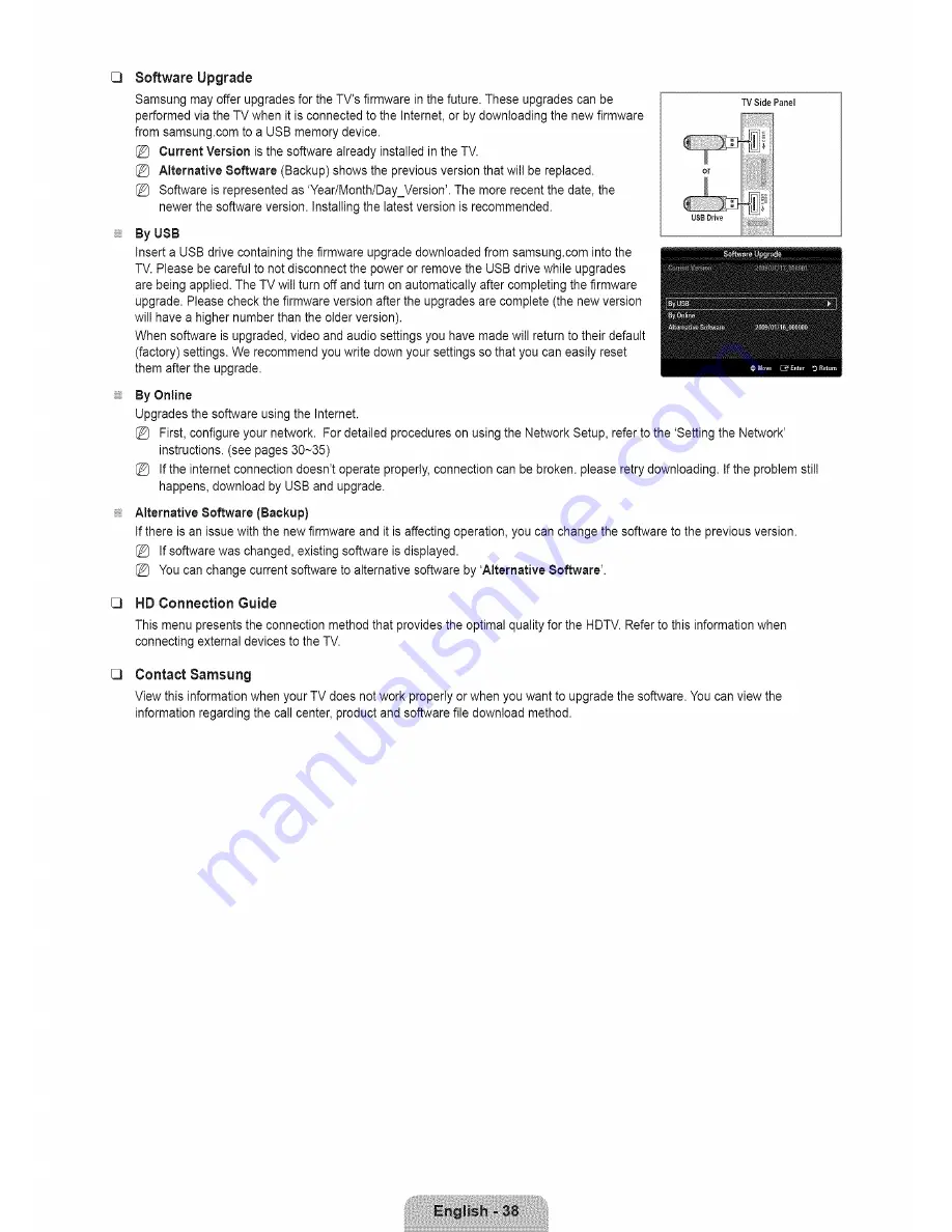 Samsung LN46B650 User Manual Download Page 40