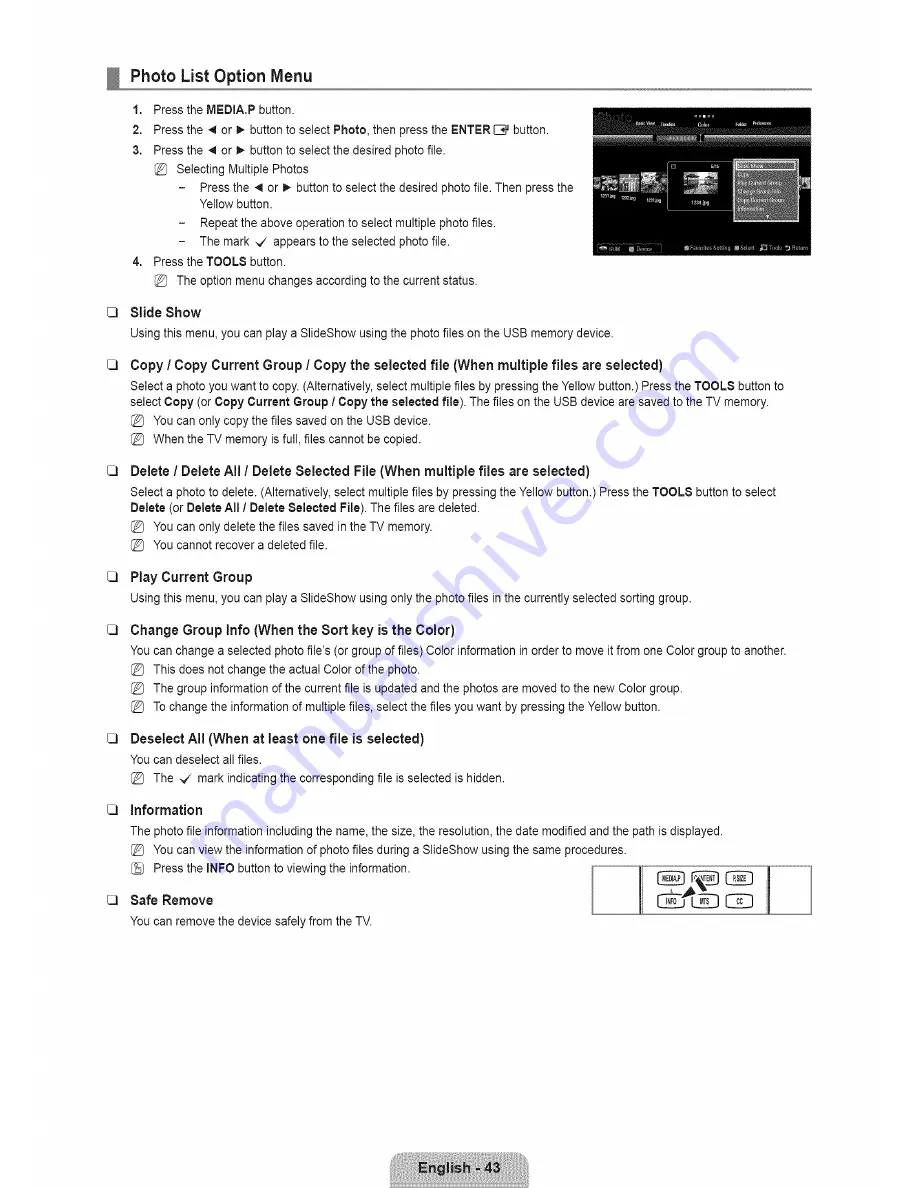 Samsung LN46B650 User Manual Download Page 45